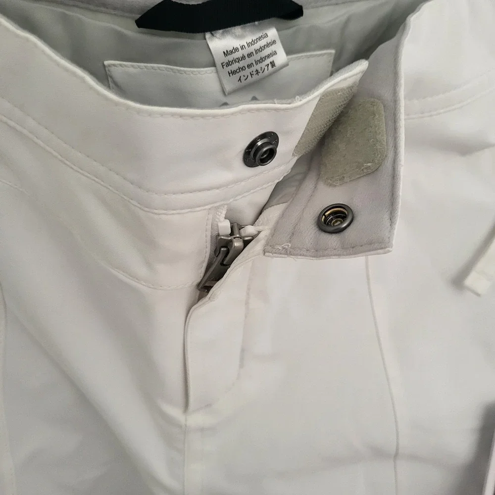 Obeymeyer‎ Girl Teen White Brooke Ski Snow Pants Large 14/16 Style 35030...